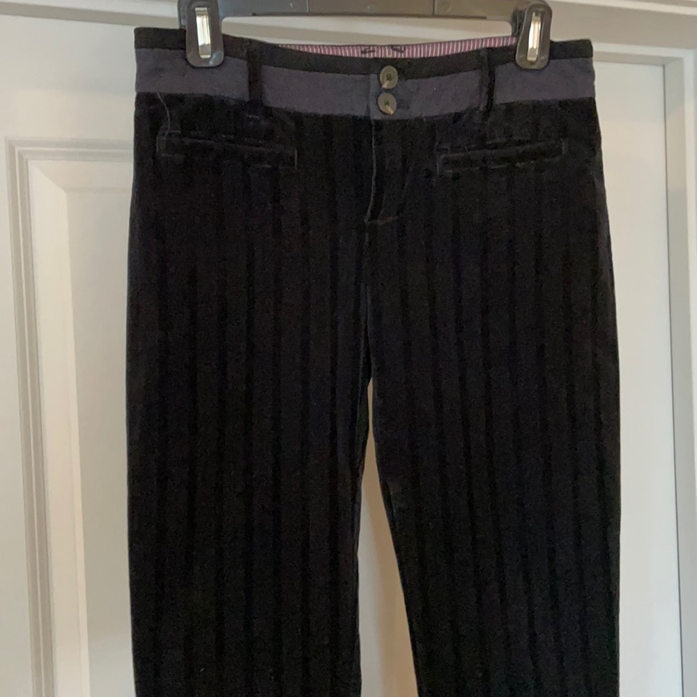 LIKE NEW ANTHROPOLOGIE CARTONNIER VELVET PANTS. LOVE THESE!!!